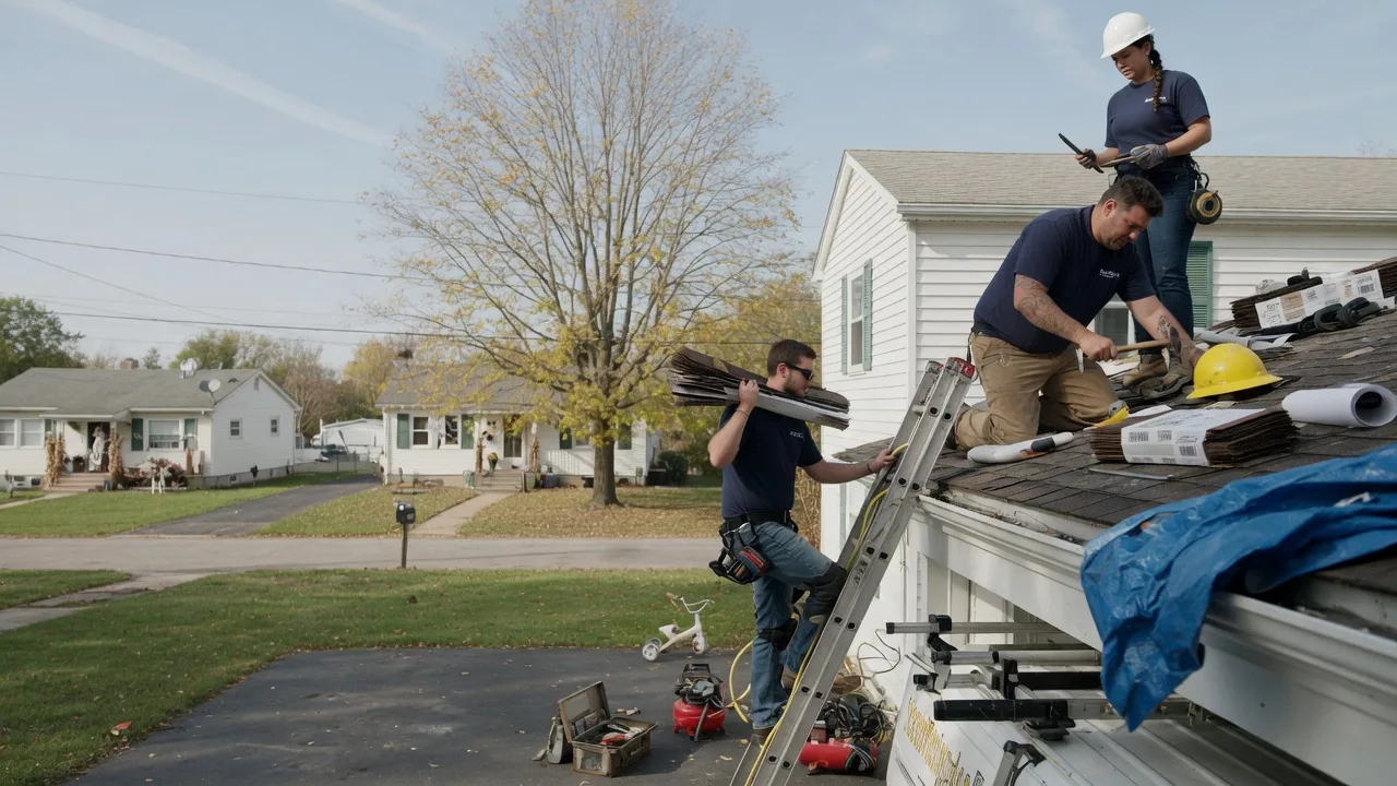 Local Roofing Contractors in Pleasant Lake, MI near me